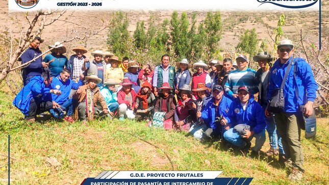 Productores frutícolas de Chumbivilcas participan de pasantía en la región del Cusco 