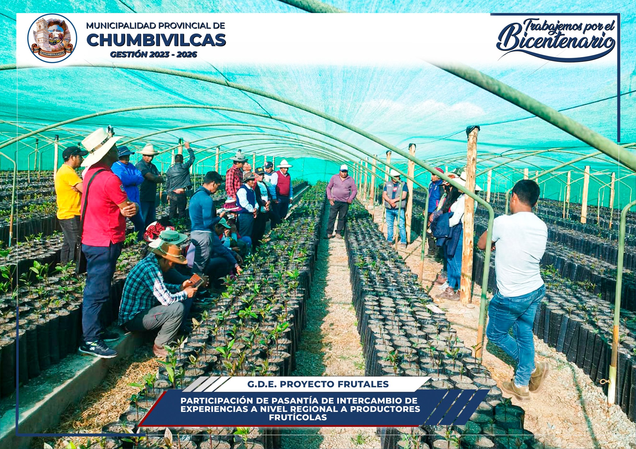 Productores frutícolas de Chumbivilcas participan de pasantía en la región del Cusco