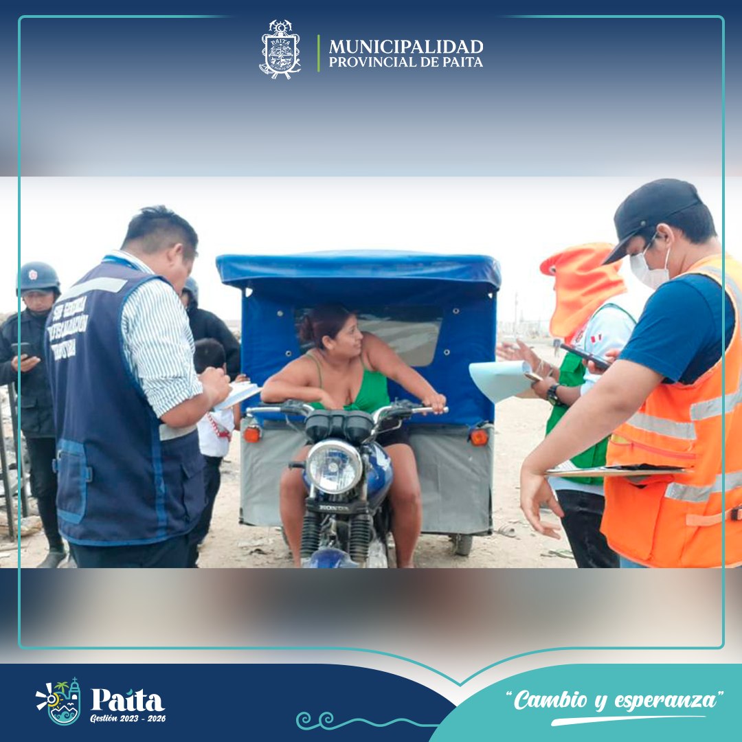 Municipalidad de Paita multó a cuatro conductores