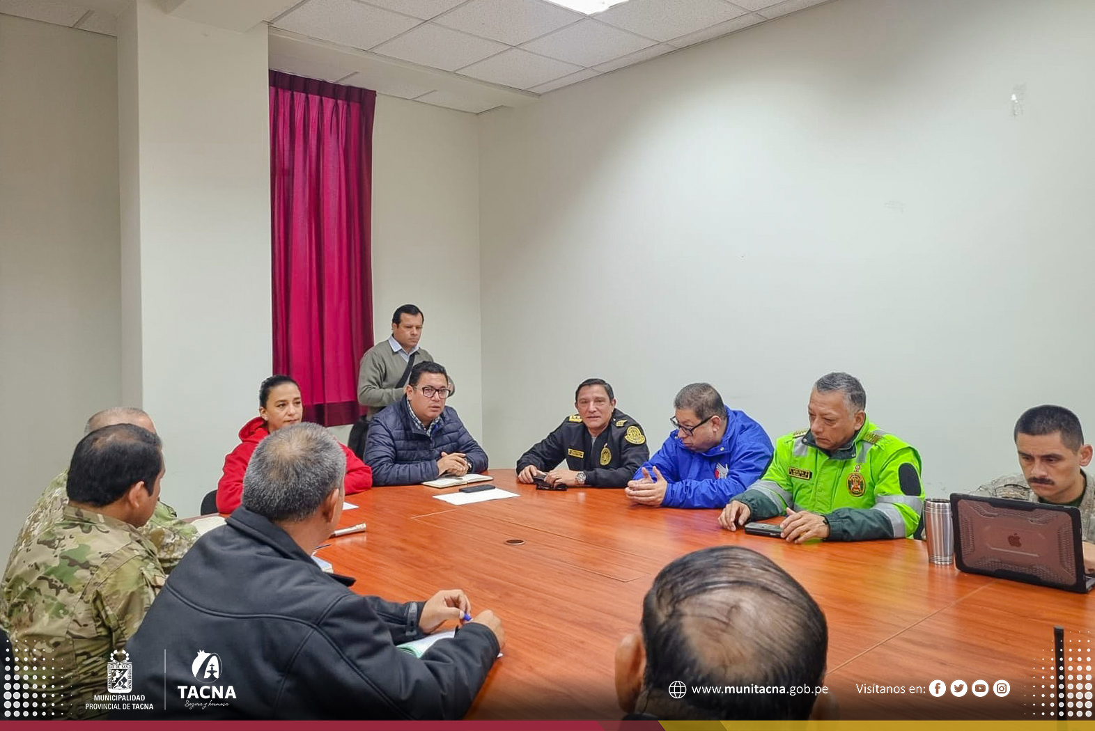 Municipalidad Provincial de Tacna integra comité de prevención de conflictos sociales