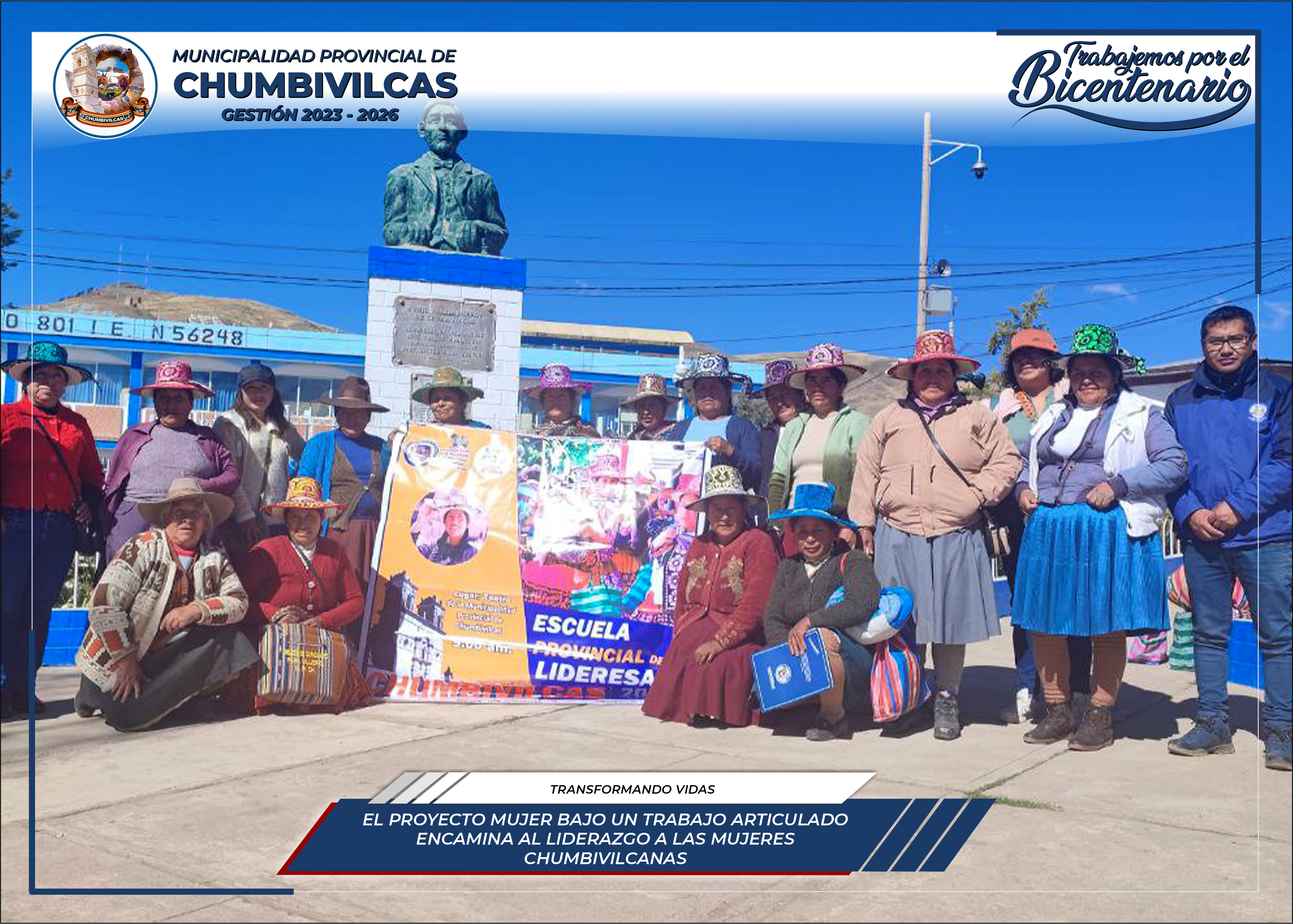 Municipalidad de Chumbivilcas realiza VI Módulo de la Escuela Provincial Lideresas Chumbivilcas 2023