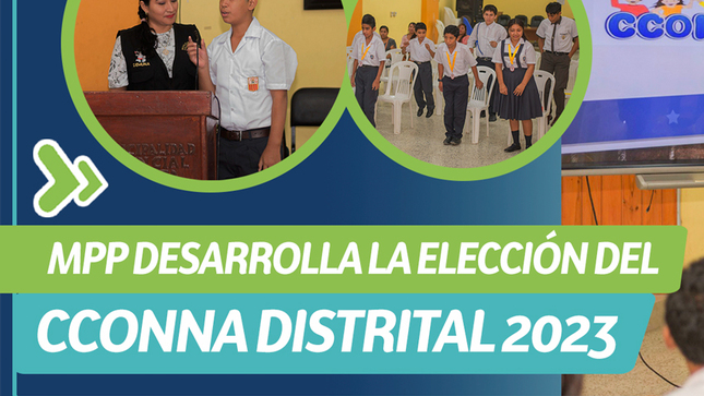 MPP desarrolló la elección del CCONNA Distrital 2023
