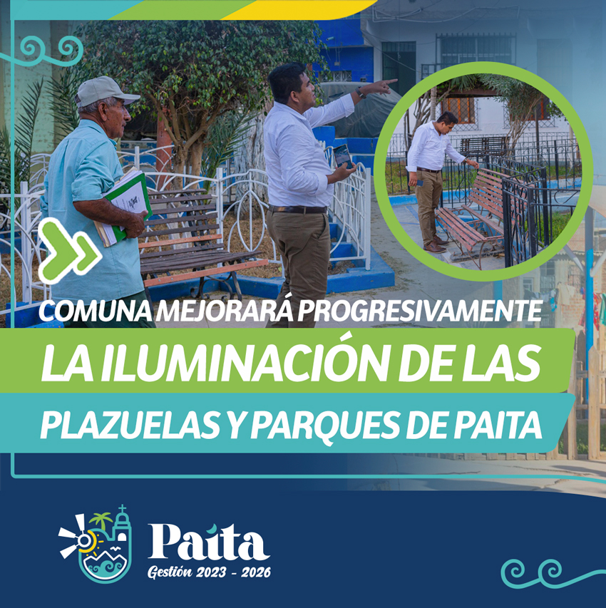 Comuna mejorará progresivamente la iluminación