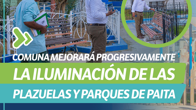 Comuna mejorará progresivamente la iluminación