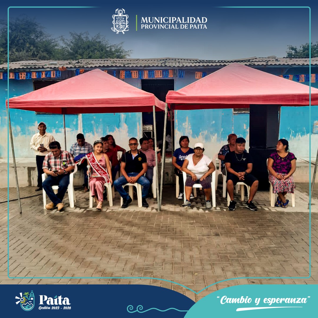 Municipalidad de Paita presente en aniversario