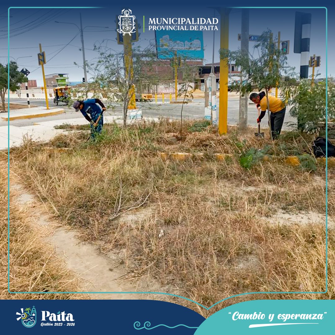 Municipalidad de Paita continúa con el mantenimiento