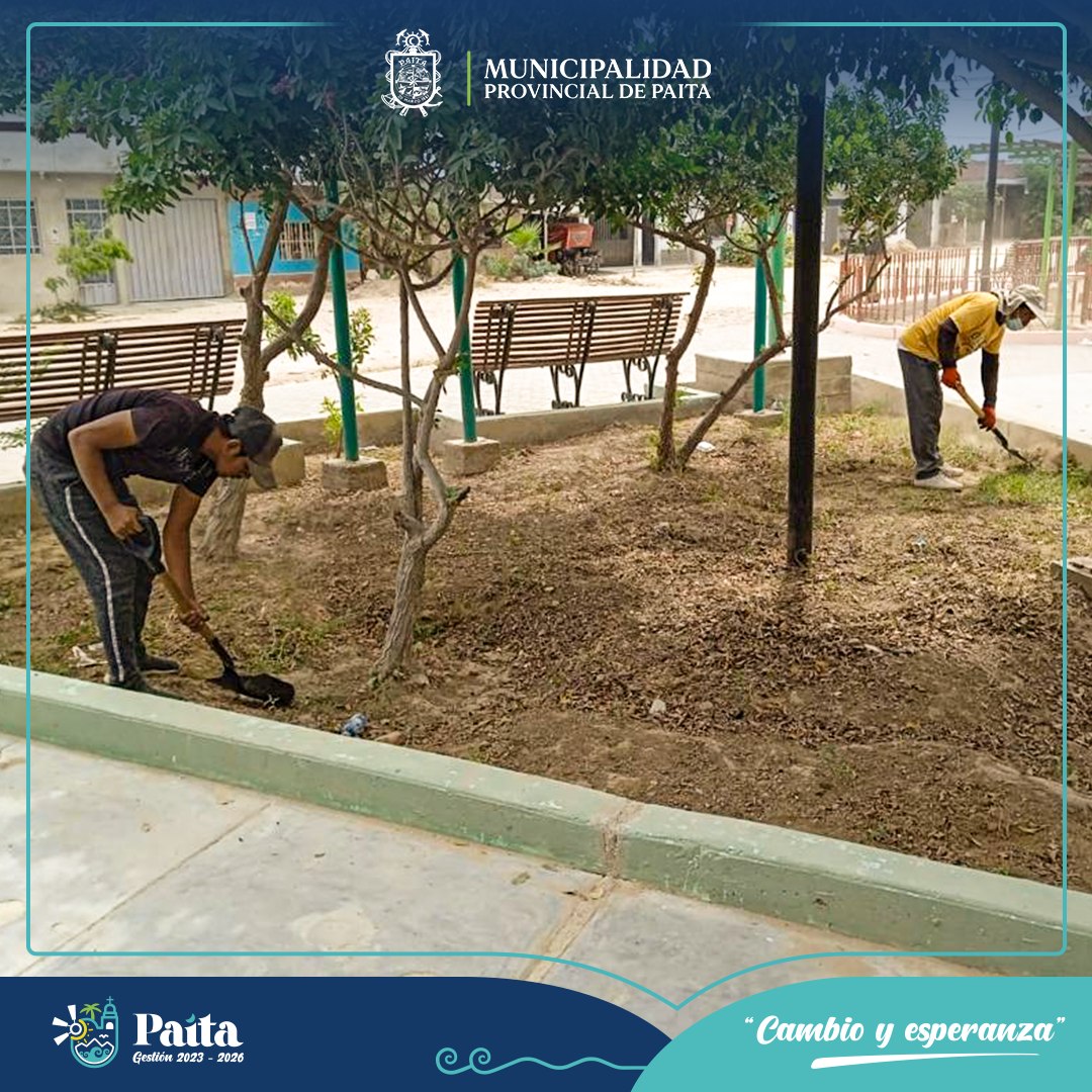 Municipalidad de Paita continúa con el mantenimiento