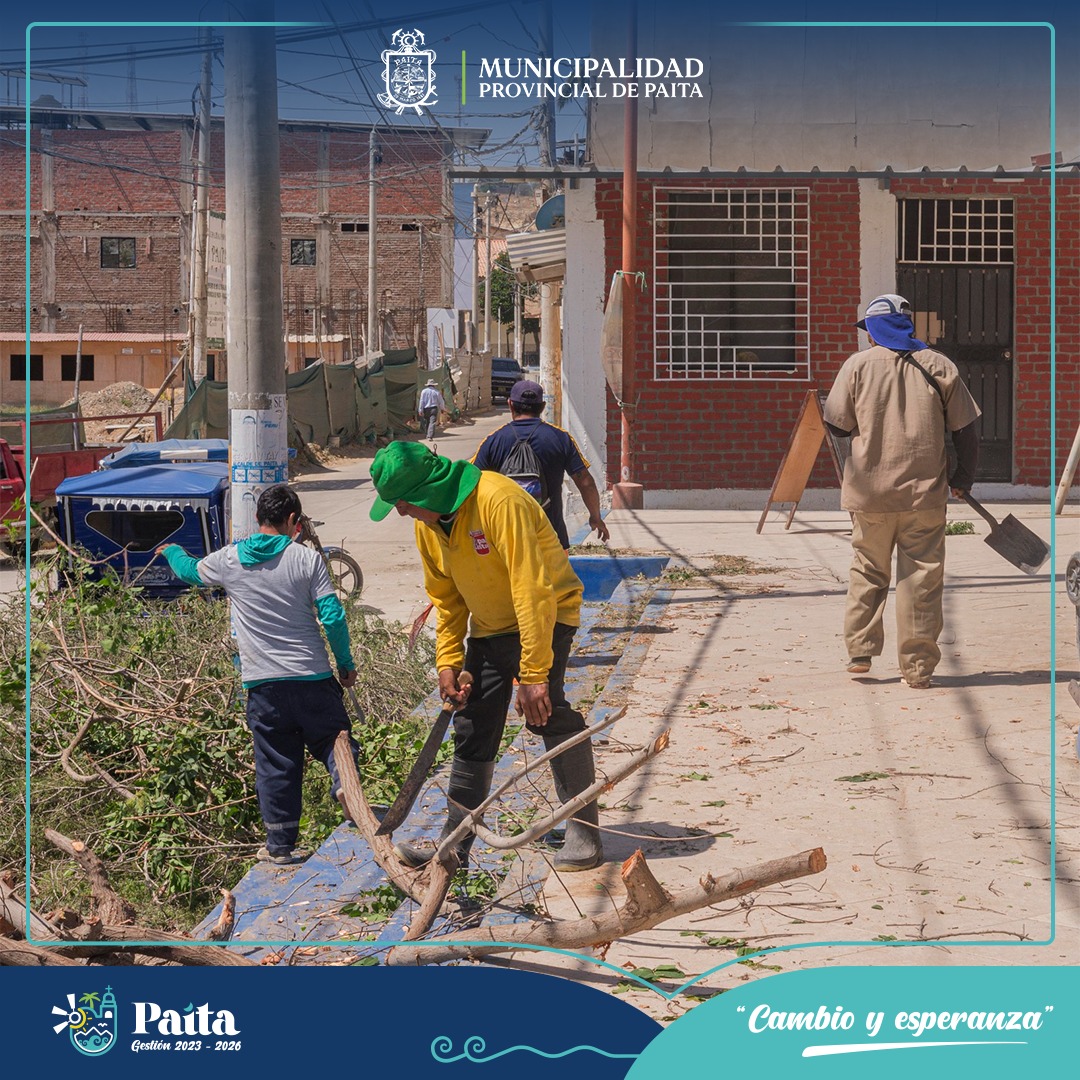 Municipalidad de Paita trabaja en mejorar la iluminación