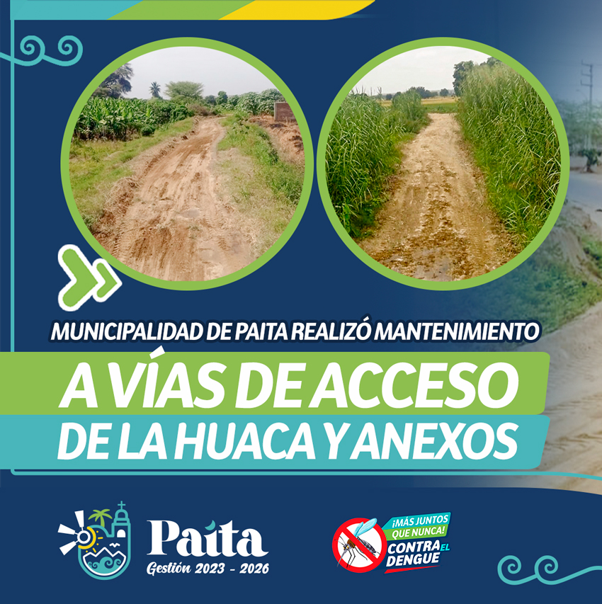 Municipalidad de Paita realizó mantenimiento