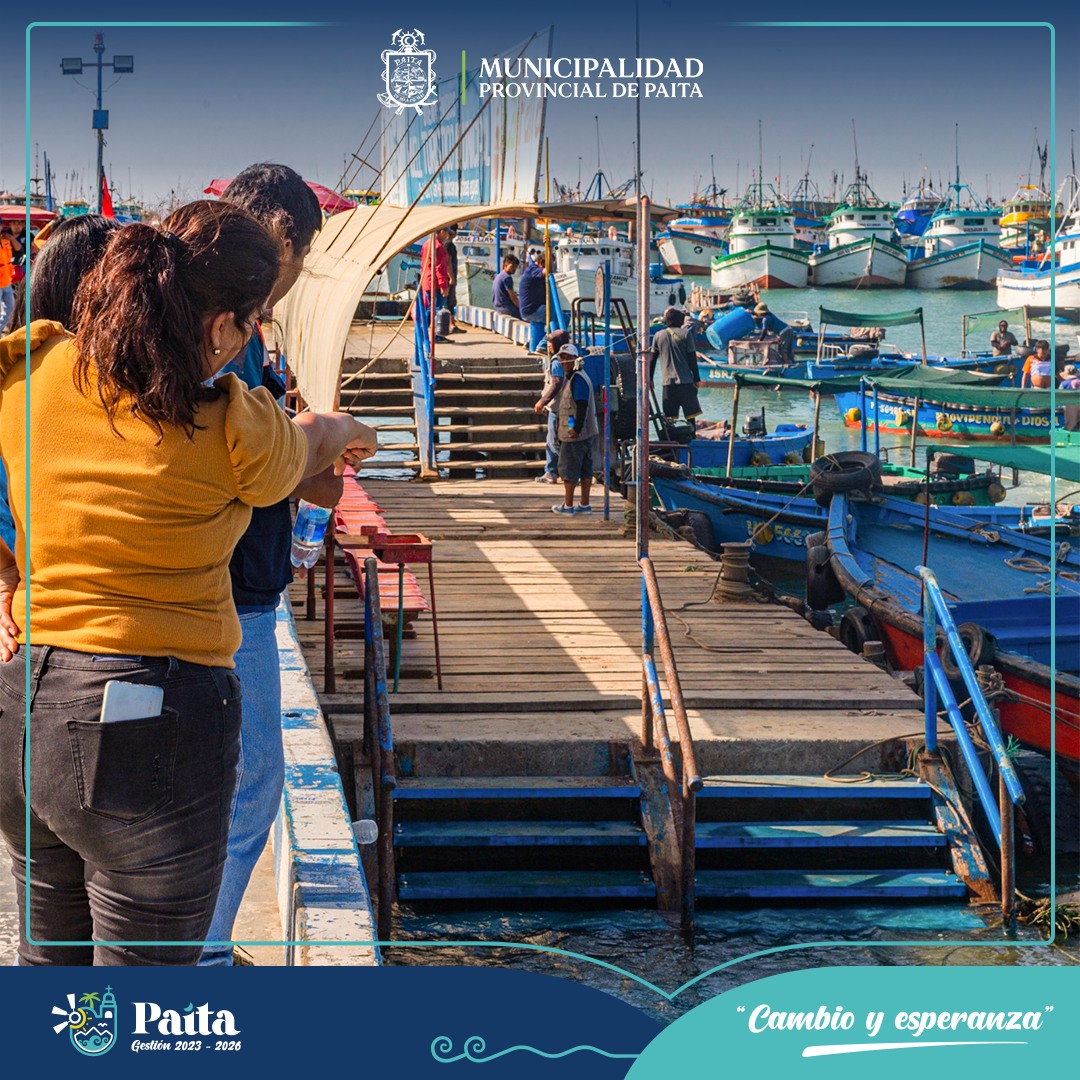 Defensa Civil realizó visita al Muelle Turístico de Paita en el marco de la Festividad de San Pedro y San Pablo