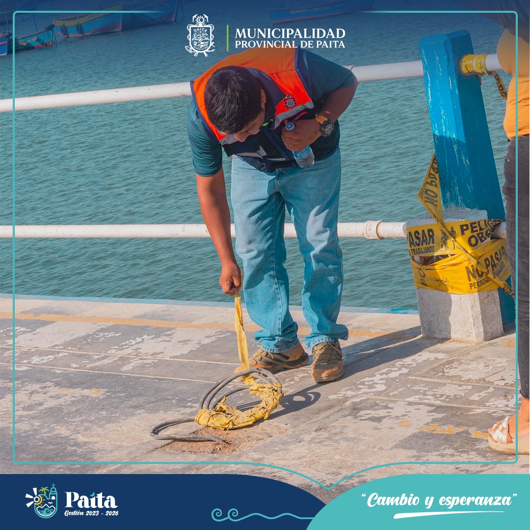 Defensa Civil realizó visita al Muelle Turístico de Paita en el marco de la Festividad de San Pedro y San Pablo