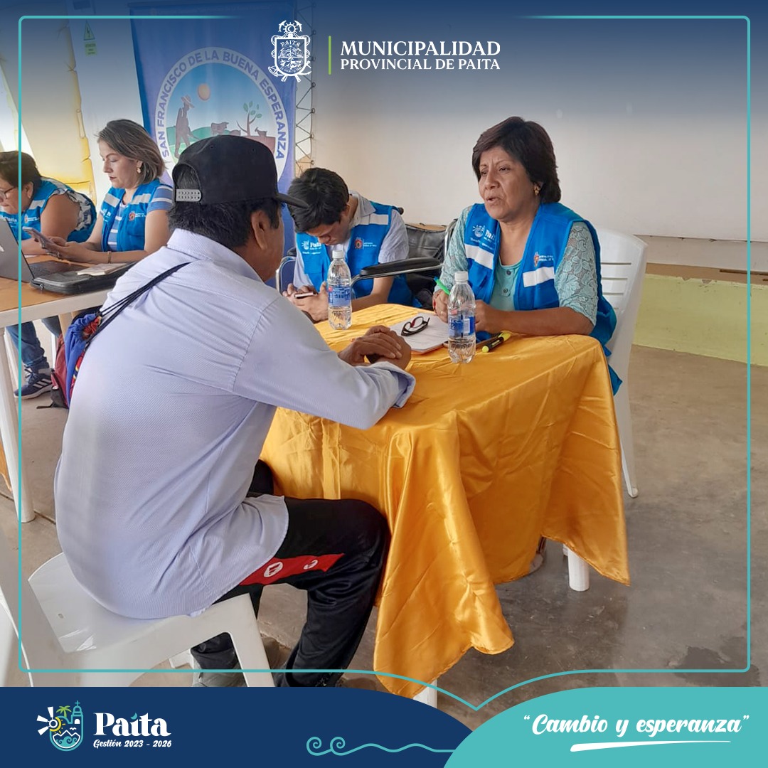 MUNICIPALIDAD DE PAITA PRESENTE EN ANIVERSARIO DE LA COMUNIDAD CAMPESINA "SAN FRANCISCO DE ASIS"