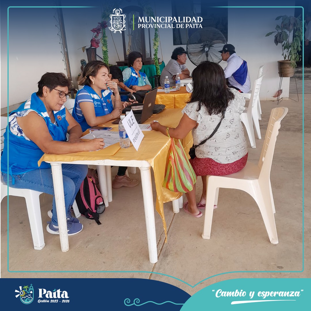 MUNICIPALIDAD DE PAITA PRESENTE EN ANIVERSARIO DE LA COMUNIDAD CAMPESINA "SAN FRANCISCO DE ASIS"