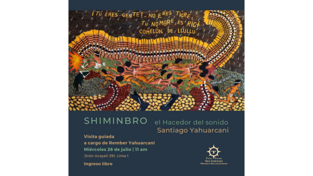 Muestra Shiminbro Inca Garcilaso