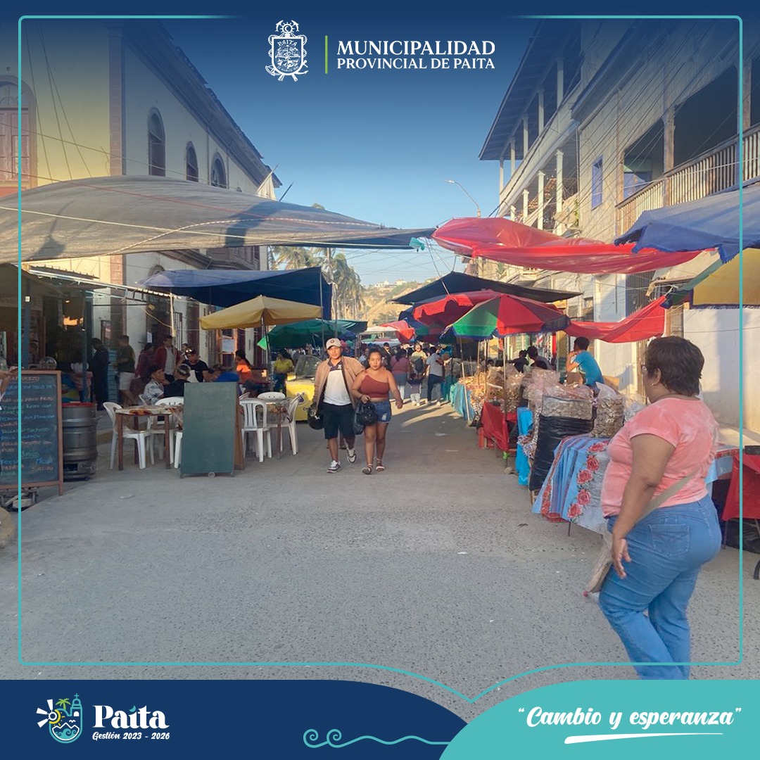 Municipalidad de Paita busca que prime el orden y el respeto