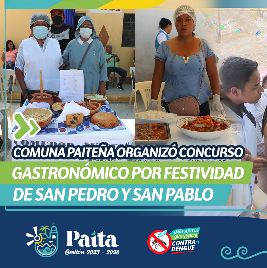 Comuna Paiteña organizó concurso gastronómico