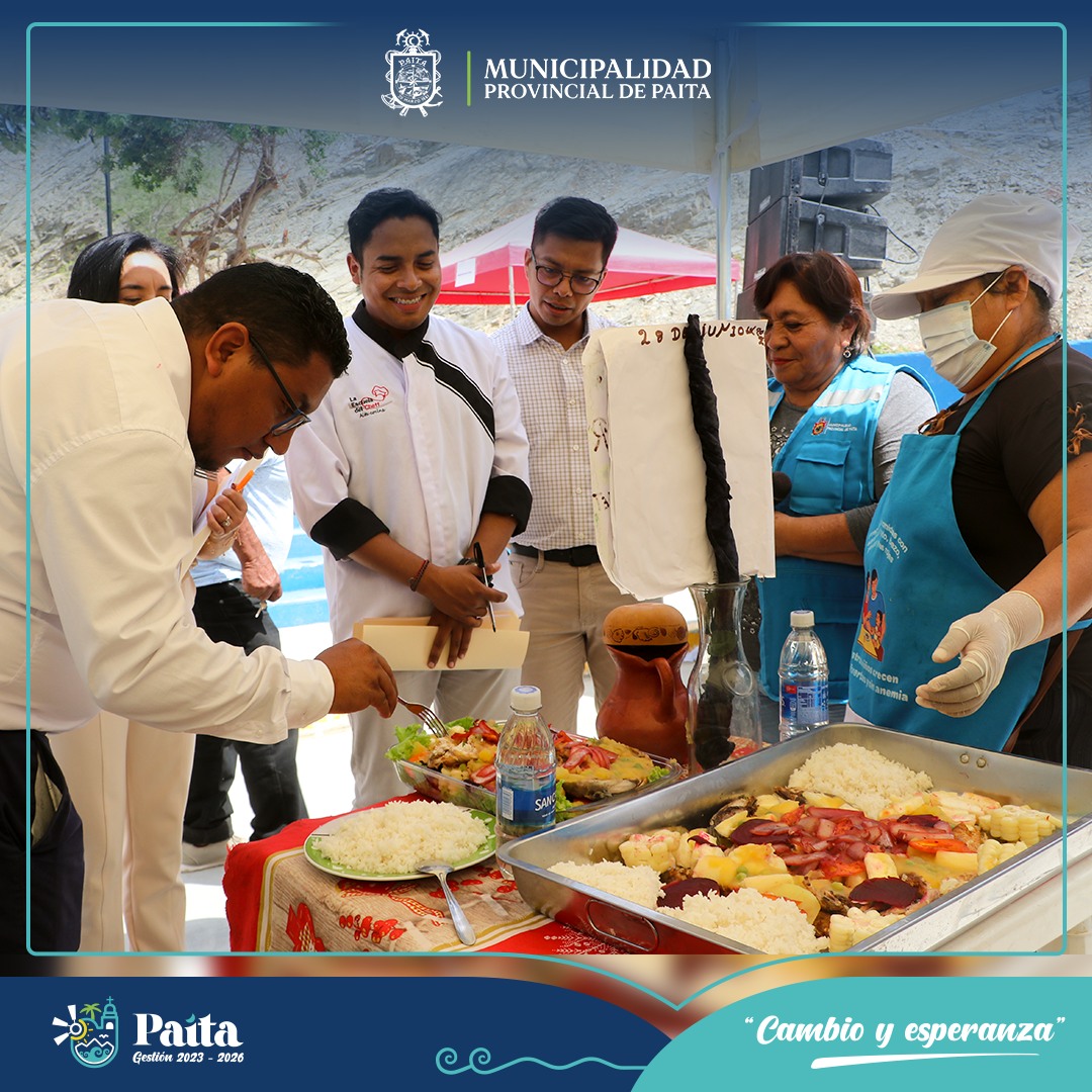 Comuna Paiteña organizó concurso gastronómico