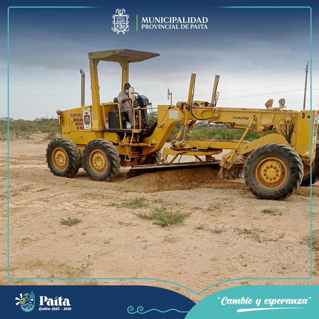 Municipalidad de Paita trabajó en el manteniendo