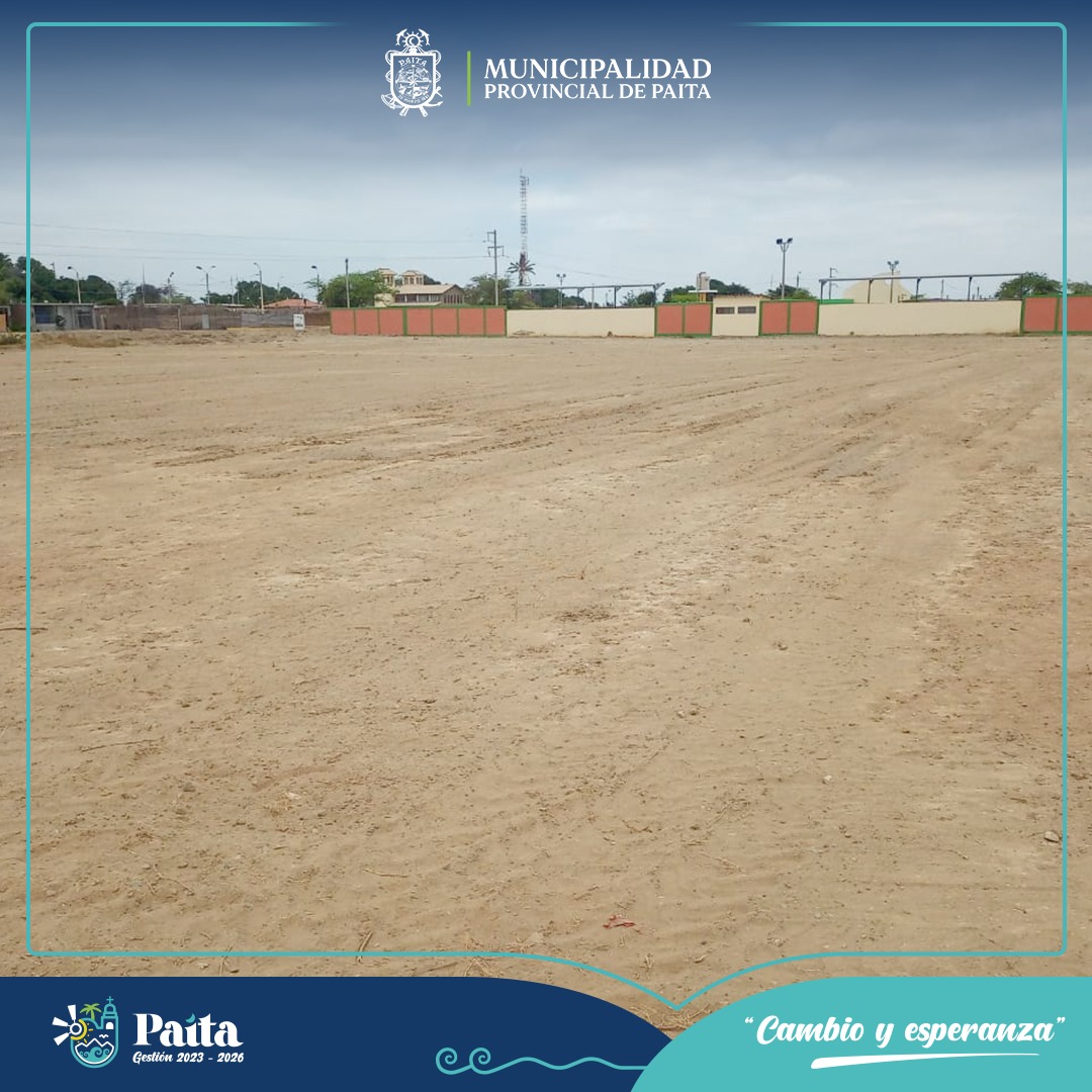 Municipalidad de Paita trabajó en el manteniendo