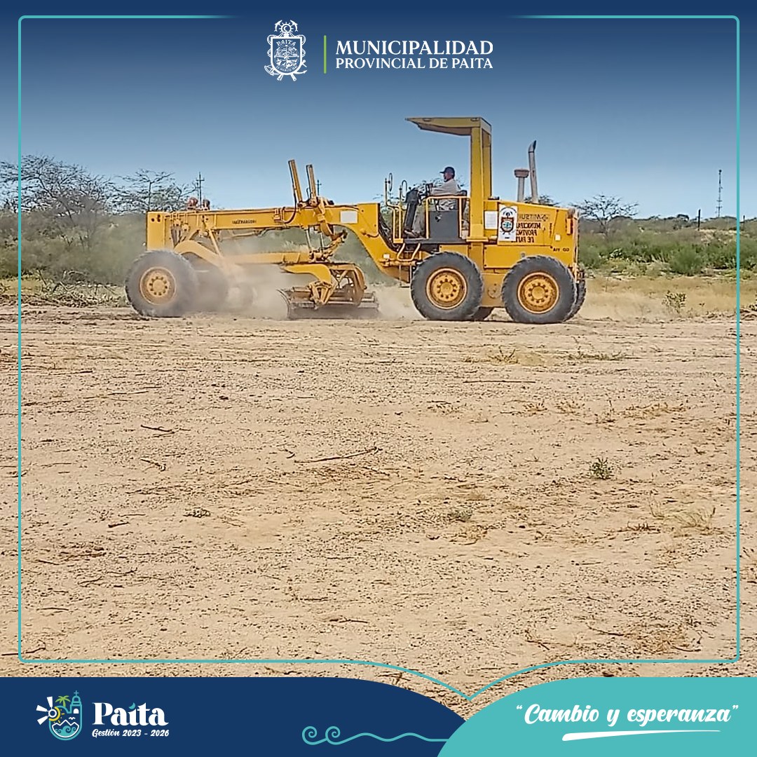 Municipalidad de Paita trabajó en el manteniendo