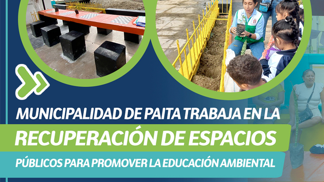 Municipalidad de Paita trabaja en la recuperación de espacios públicos