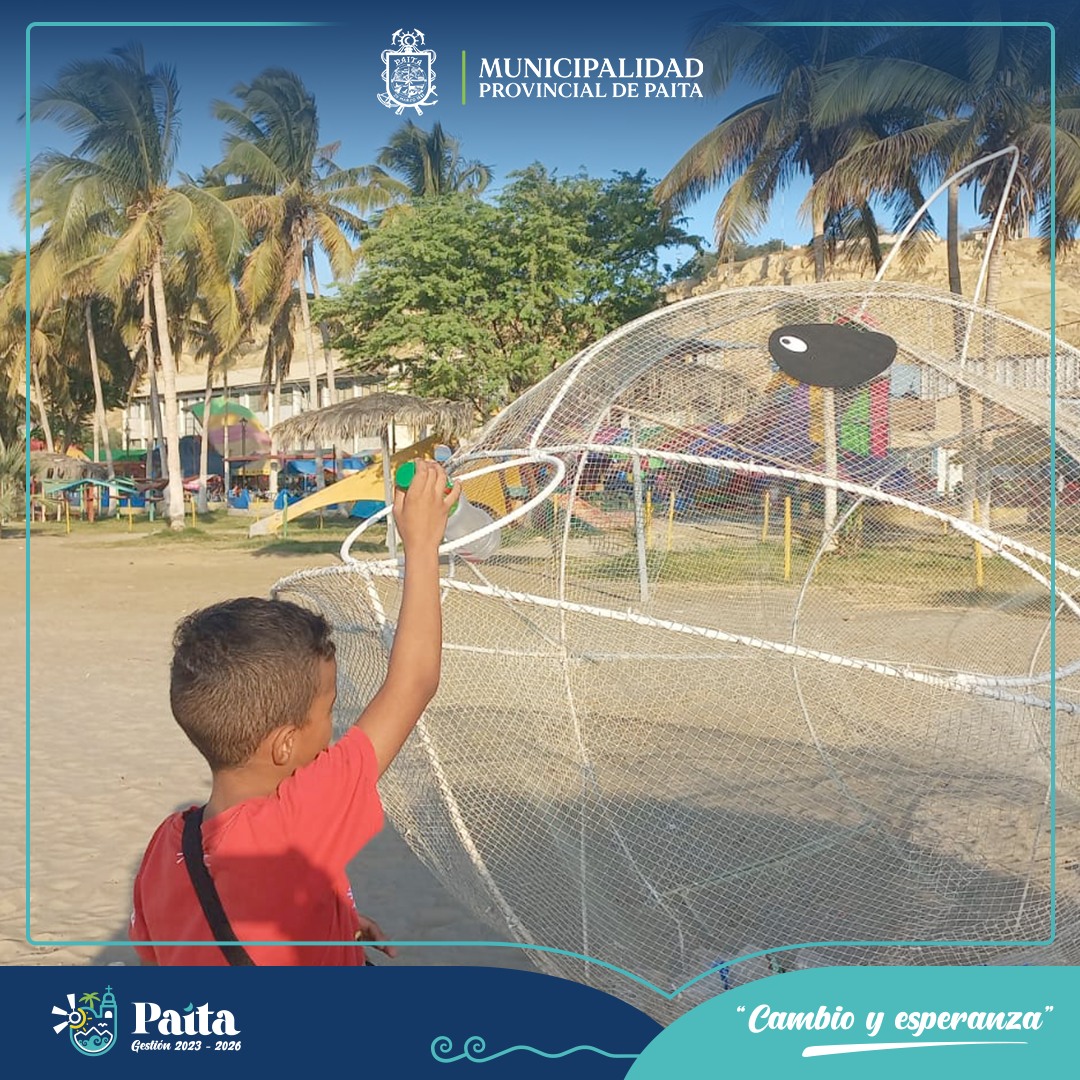 Municipalidad de Paita Instala Puntos de Reciclaje