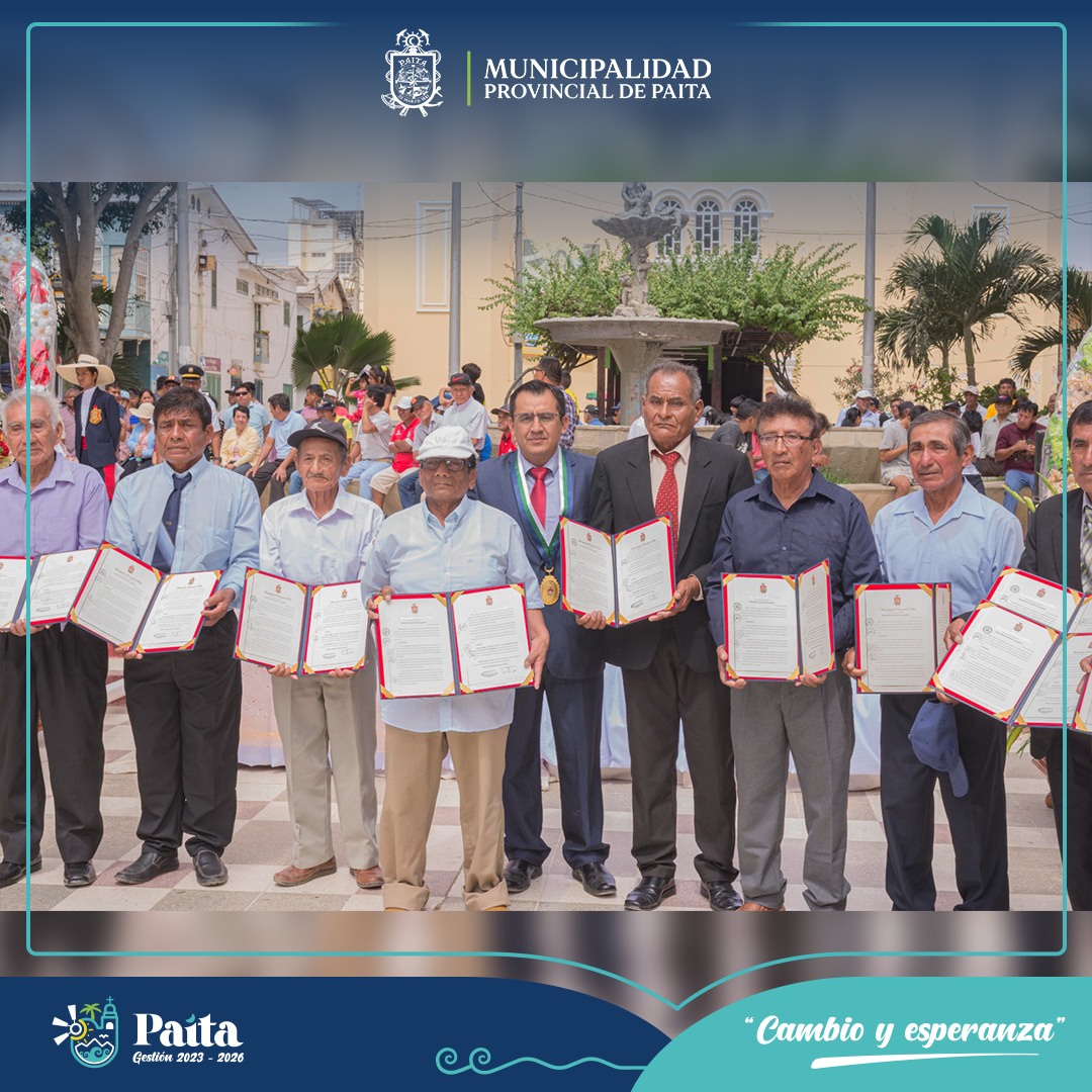 Municipalidad de Paita rindió homenaje a los santos apóstoles