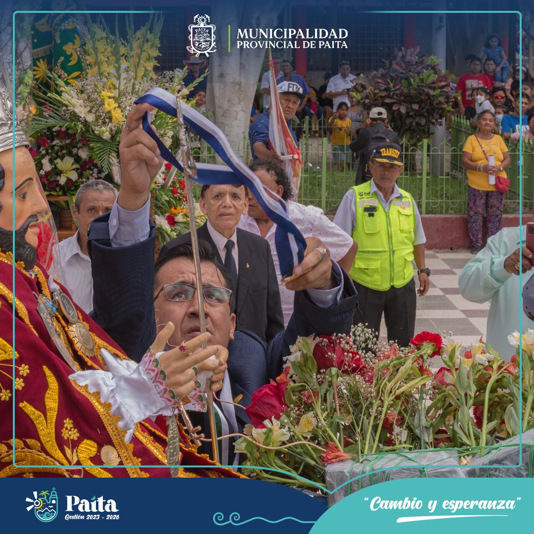 Municipalidad de Paita rindió homenaje a los santos apóstoles