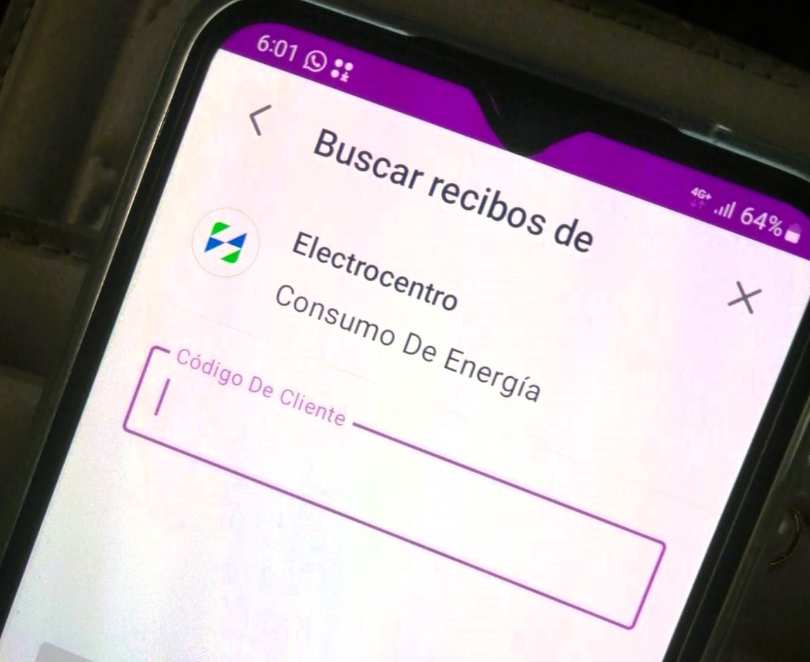 SELVA CENTRAL: Aplicativo móvil Yape permite un pago rápido y fácil del recibo de luz