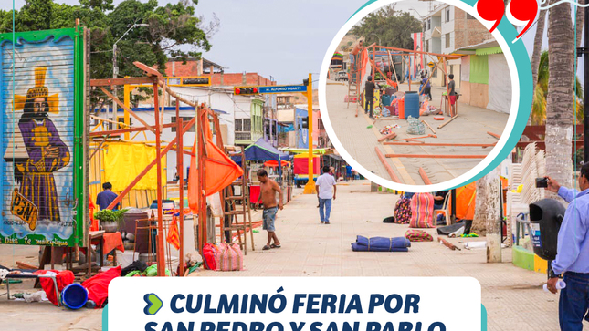 Culminó Feria por San Pedro y San Pablo