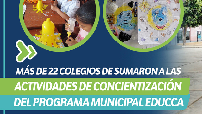 Más de 22 colegios de sumaron a las actividades