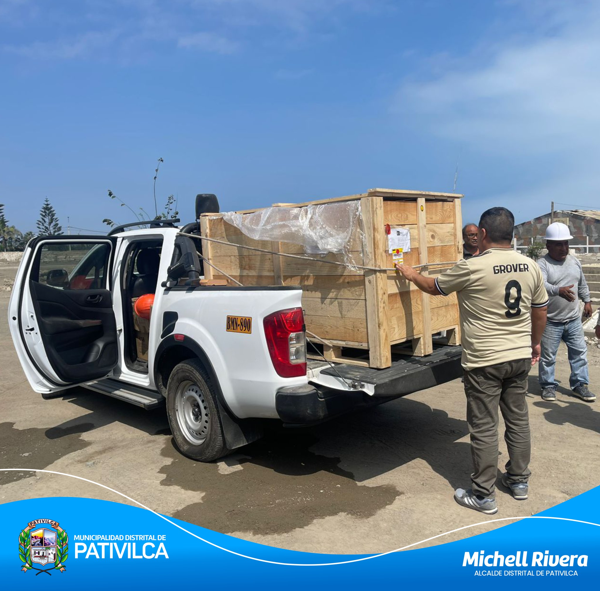 Llega Bateria Industrial para la Instalación de la Celda Eléctrica