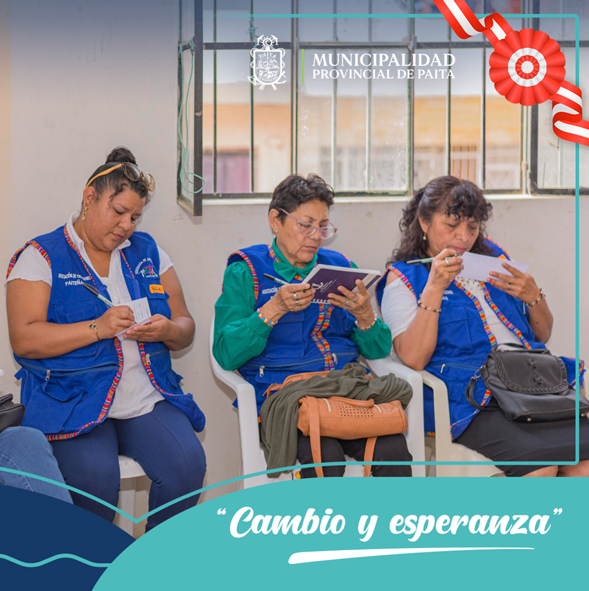 Artesanas de la Asociación Creaciones Paiteñas