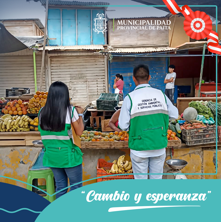 Municipalidad de Paita notifica a comerciantes que no cuentan con carnet sanitario