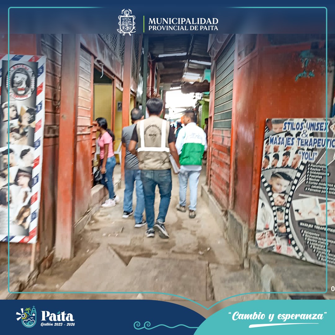 Municipalidad de Paita notifica a comerciantes que no cuentan con carnet sanitario