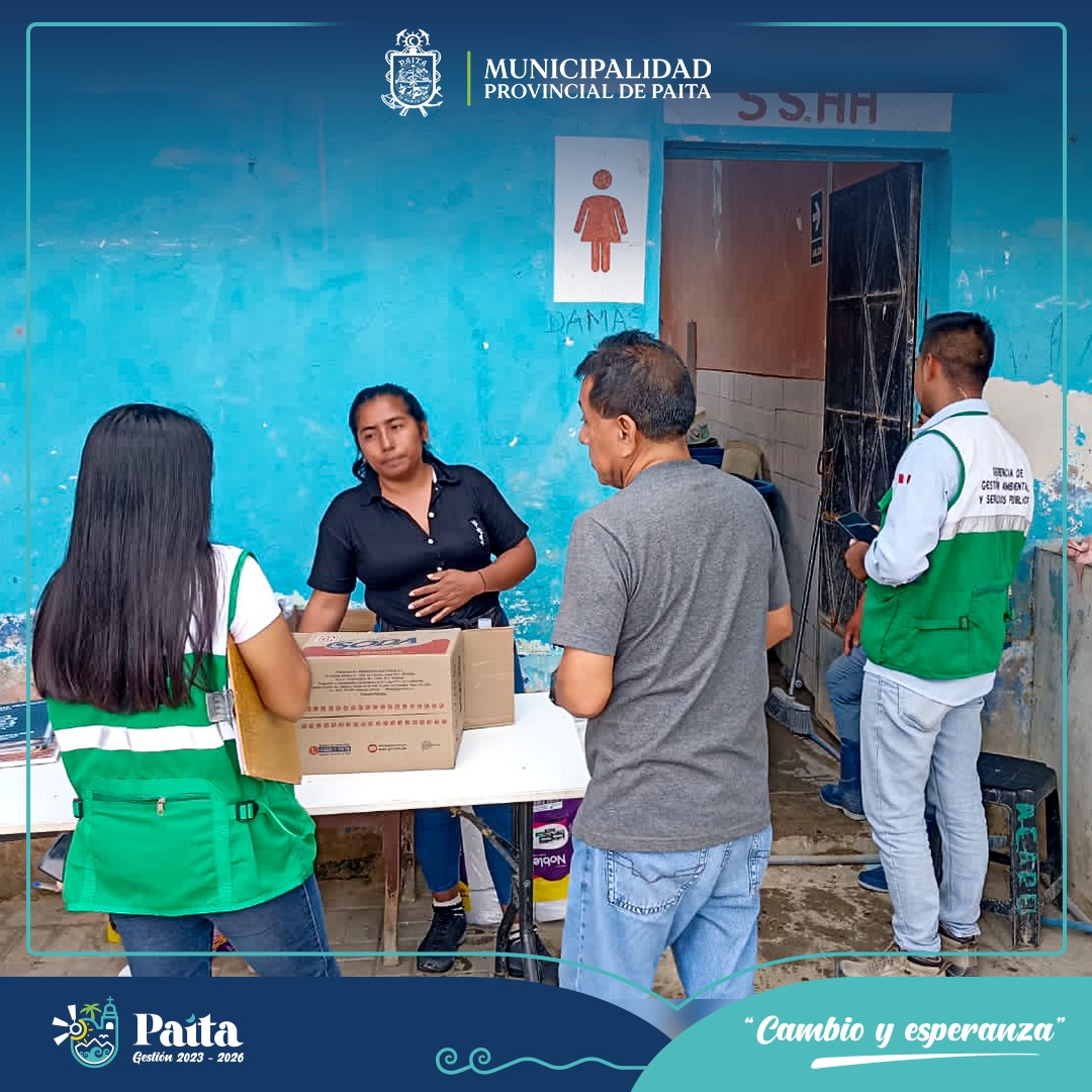 Municipalidad de Paita notifica a comerciantes que no cuentan con carnet sanitario