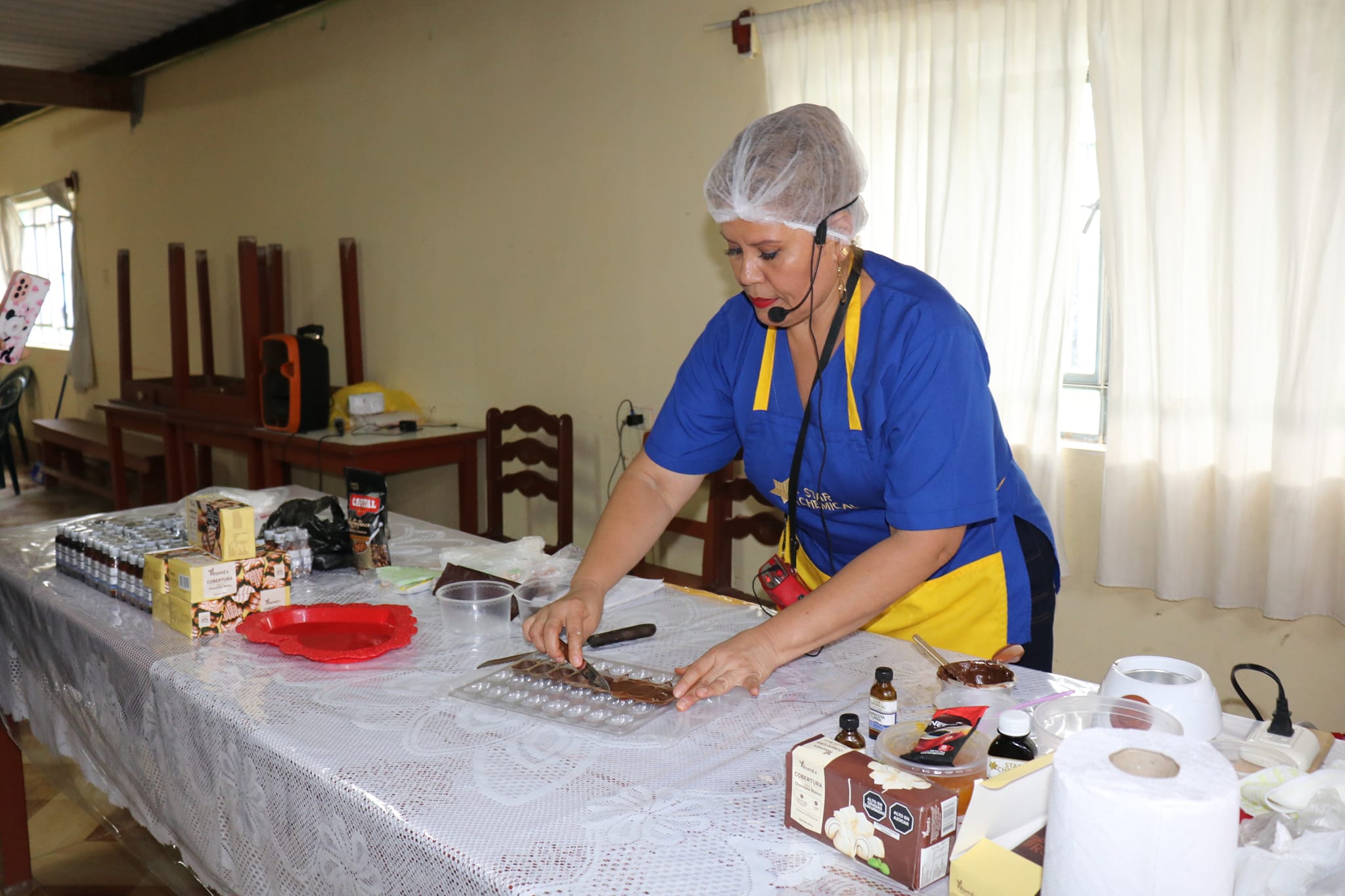 Taller de yogurt natural y chocotejas