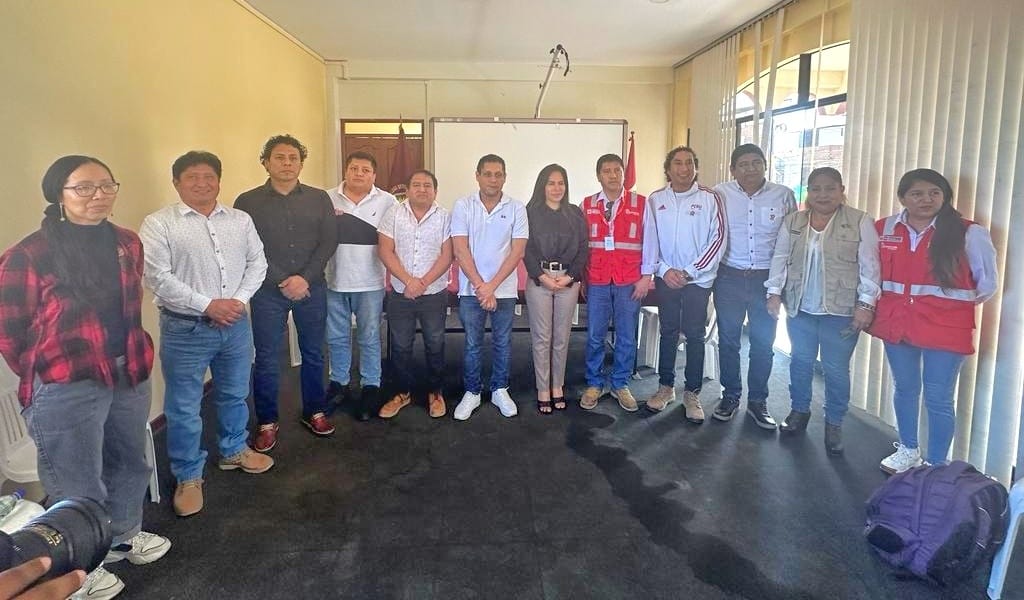 Reunión con alcaldes de las Municipalidades Distritales 