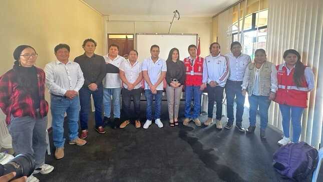 Reunión con alcaldes de las Municipalidades Distritales 