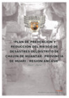 Vista preliminar de documento PLAN DE PREVENCION Y REDUCCION DEL RIESGO DE DESASTRES - PPRRD CHH