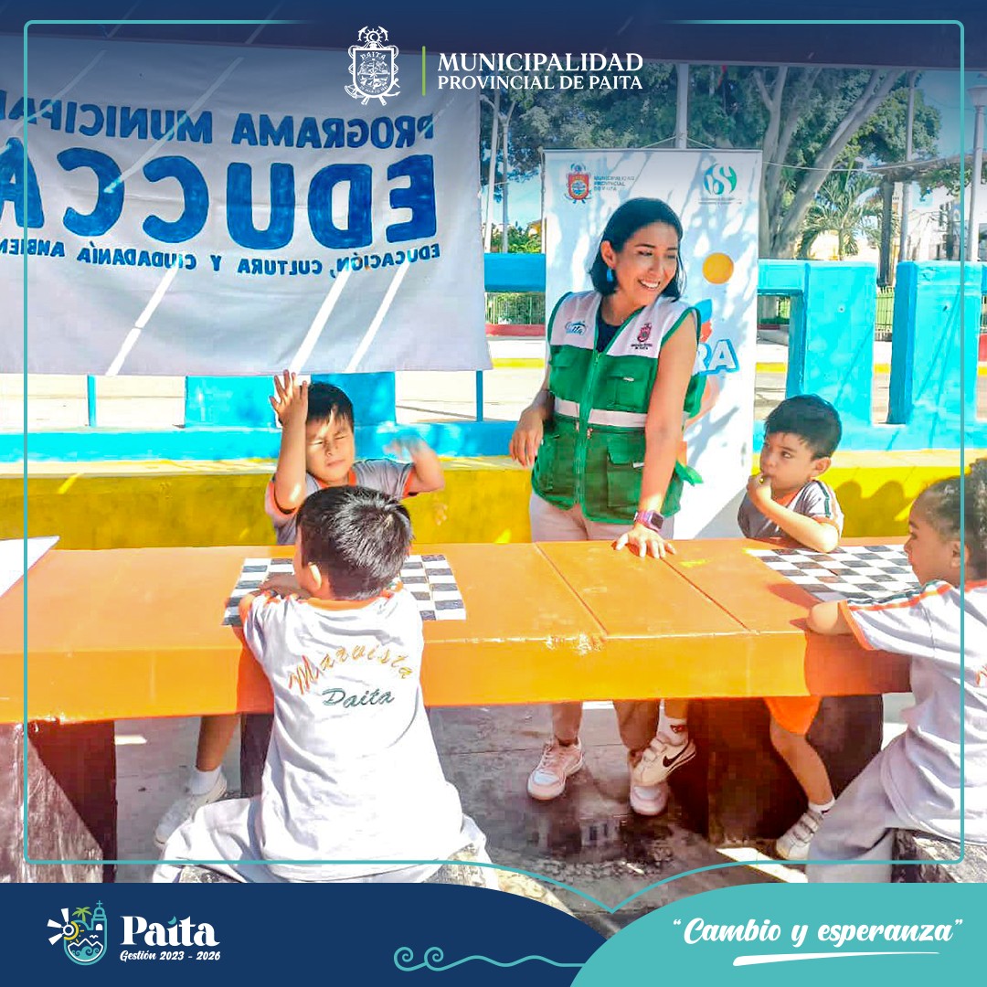 Municipalidad de Paita llevó a cabo “viernes de EDUCCA”