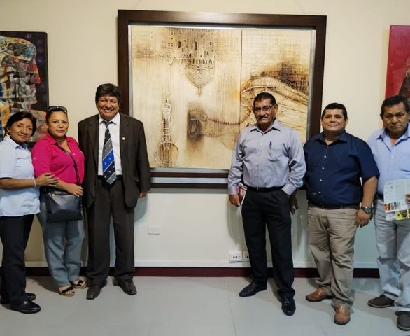 Inauguran Muestra Pictórica "REENCUENTRO" EN SALÓN VÍCTOR BORRERO