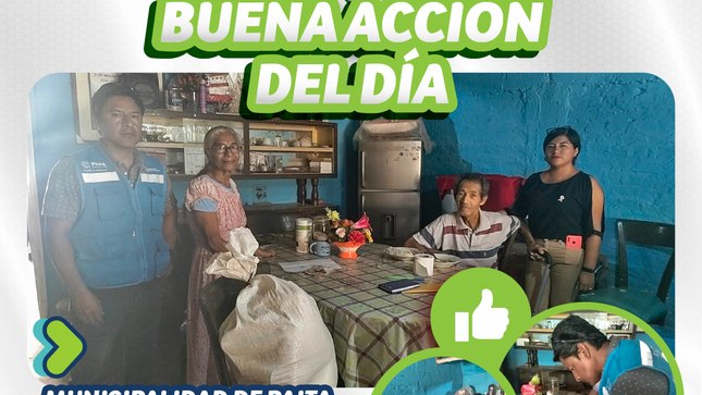 Municipalidad de Paita lleva apoyo a artesano Paiteño 