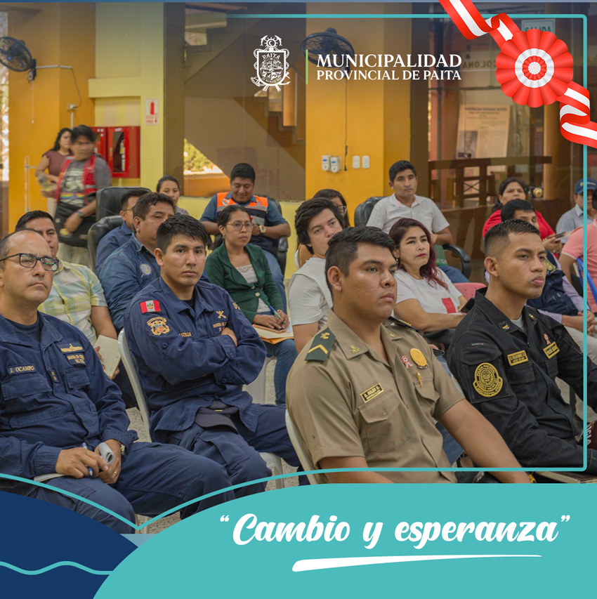 Capacitación a los miembros de la plataforma de Defensa Civil