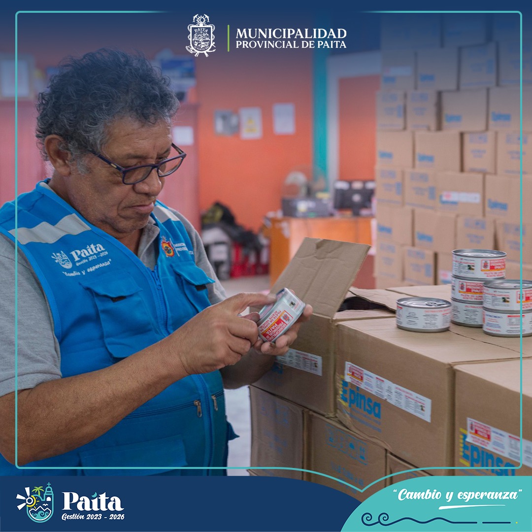Entrega de productos para comedores populares