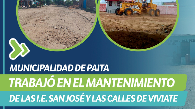 Municipalidad de Paita trabajó en el mantenimiento