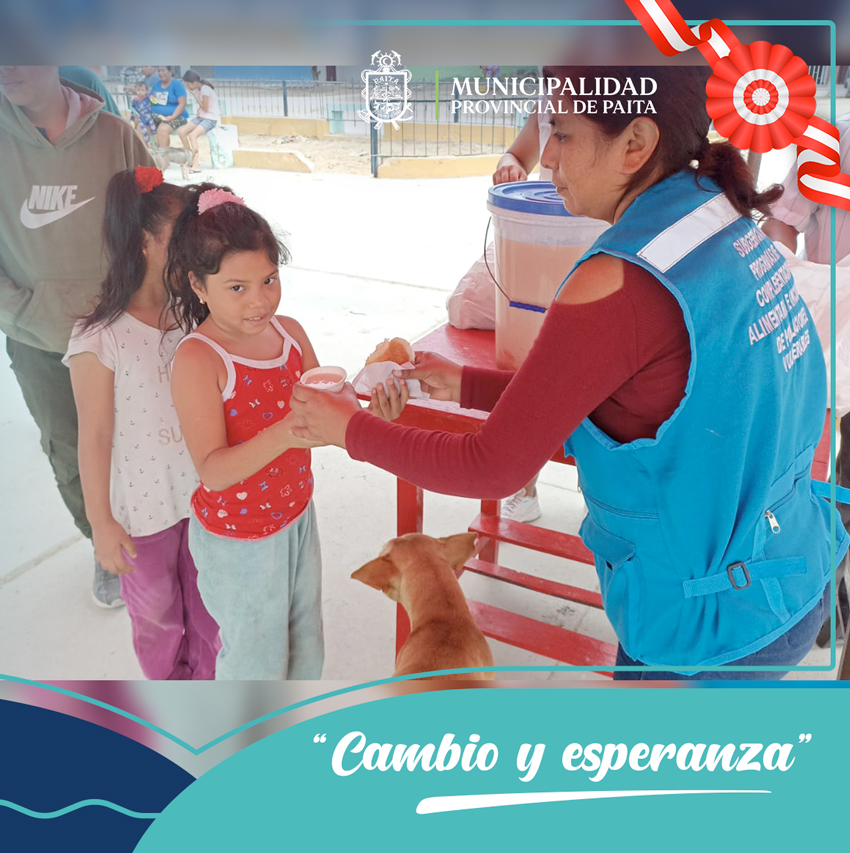 Municipalidad Provincial de Paita entregó desayunos