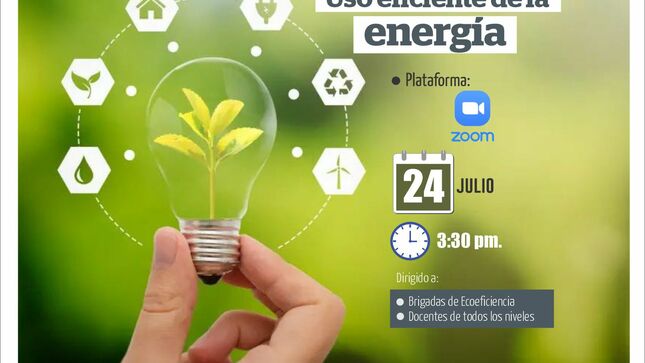 Capacitación virtual: sobre uso eficiente de la energía