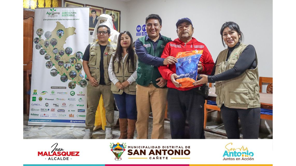 Municipio de San Antonio y Midagri capacitan a agricultores