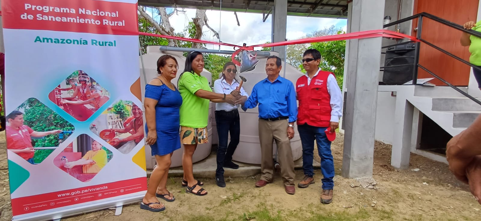 Loreto: Ministerio de Vivienda instaló servicios de agua y saneamiento para 700 pobladores de Varillal